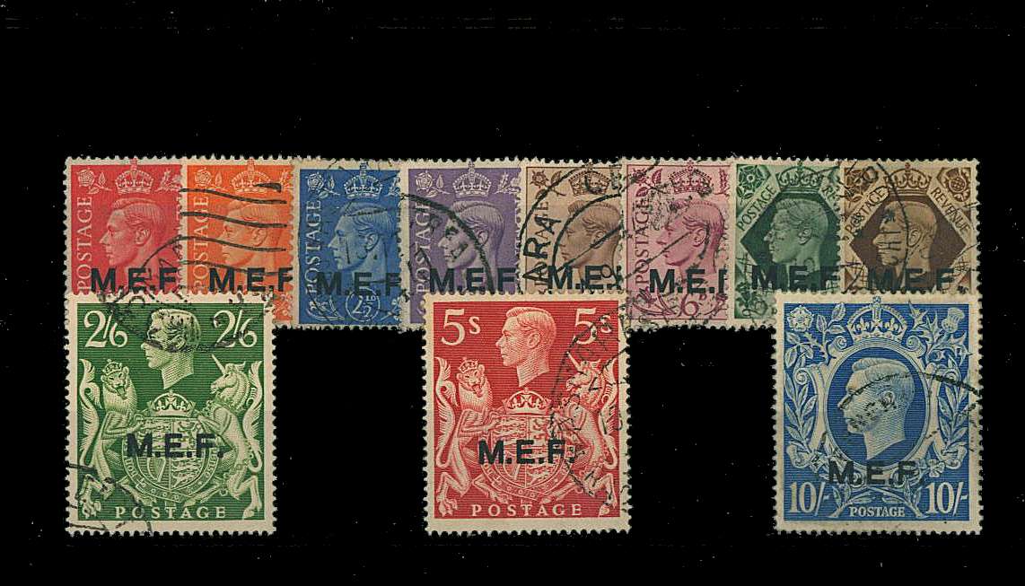 A superb fine used complete set of eleven.<br/><b>QQL</b>