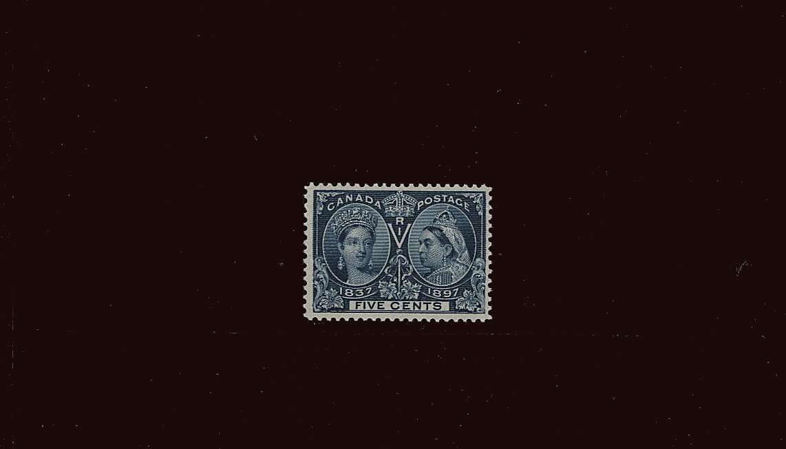 5c Slate-Blue  ''Queen Victoria Jubilee Issue''<br/>
A superb unmounted mint single.
<br><b>QQY</b>