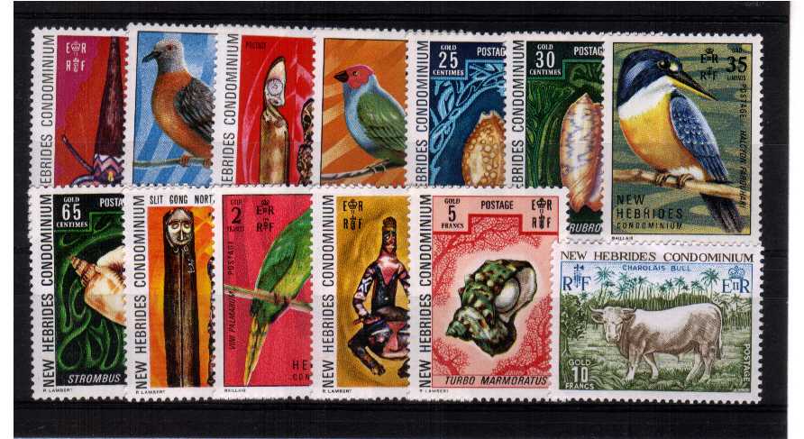 superb unmounted mint set of 13
