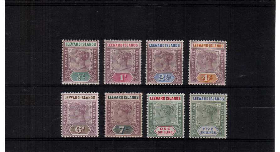 fine mounted mint set of 8