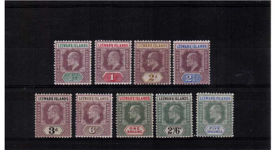 fine mounted mint set of 9