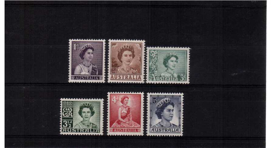 mounted mint set of 6