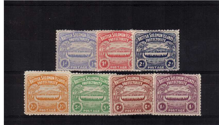 Fresh once mounted mint set of seven with full original gum. An above average condition set. SG Cat �250  ns0307