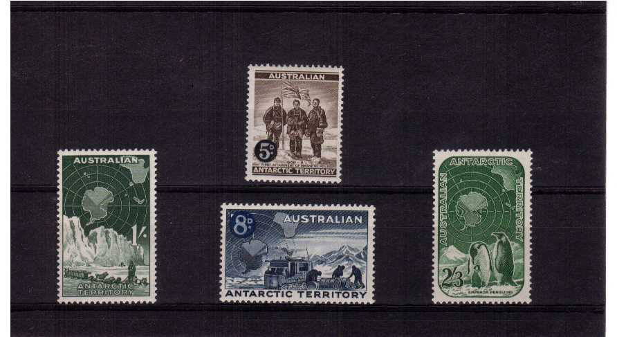 fine mounted mint set of 4