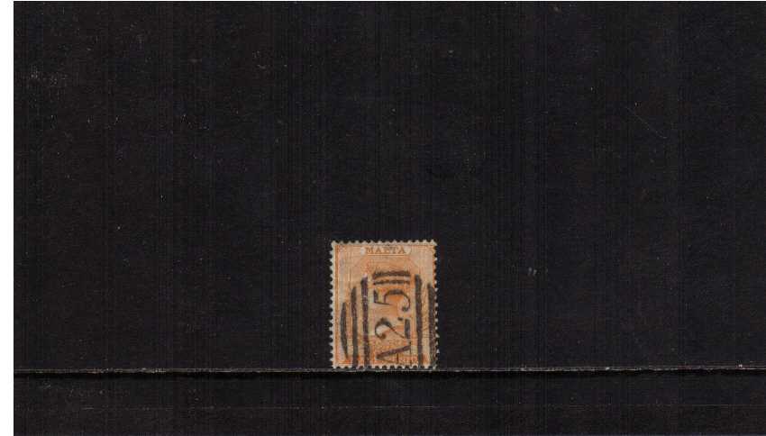 �d Orange-Buff superb fine used single