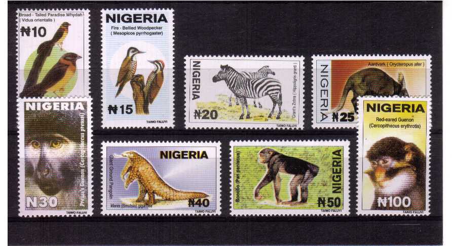 superb unmounted mint set of 8