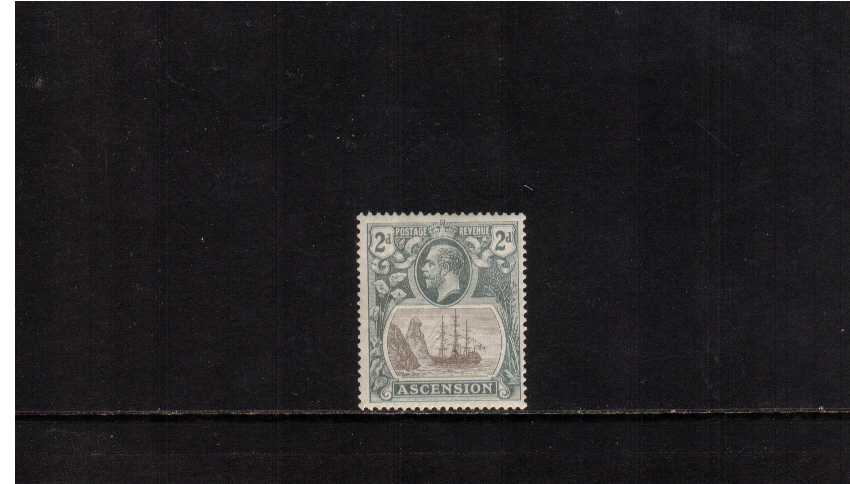 2d Gre-Black and Grey lightly mounted mint with 