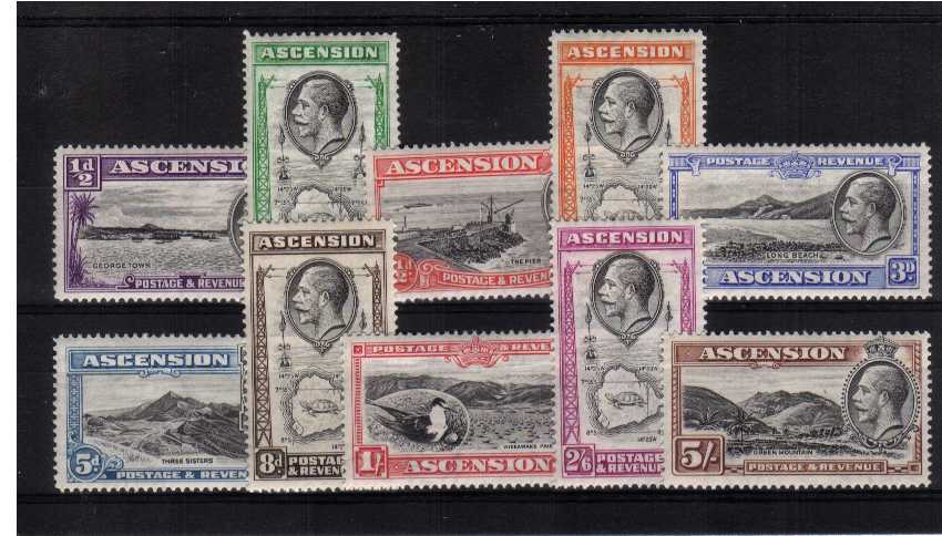 hSuperb very, very lightly mounted mint set of ten with several stamps unmounted mint. A fine set.<br/><b>ZQP</b>