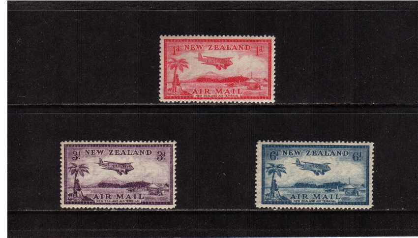 Air set of three superb unmounted mint