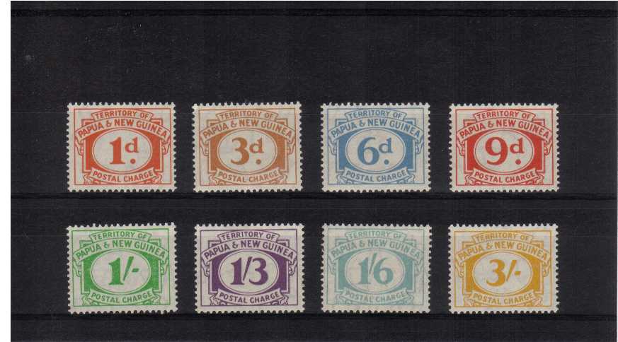 Superb unmounted mint set of eight