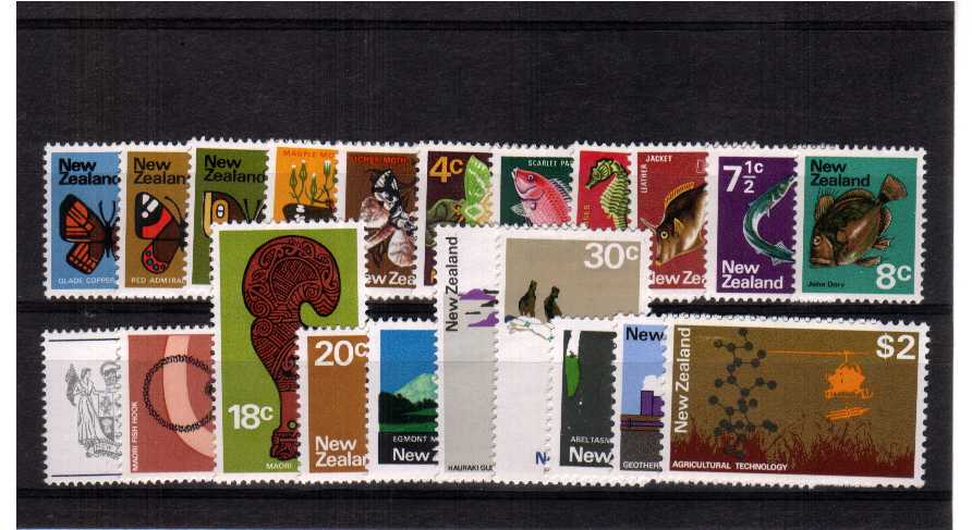 superb unmounted mint set of twentyone