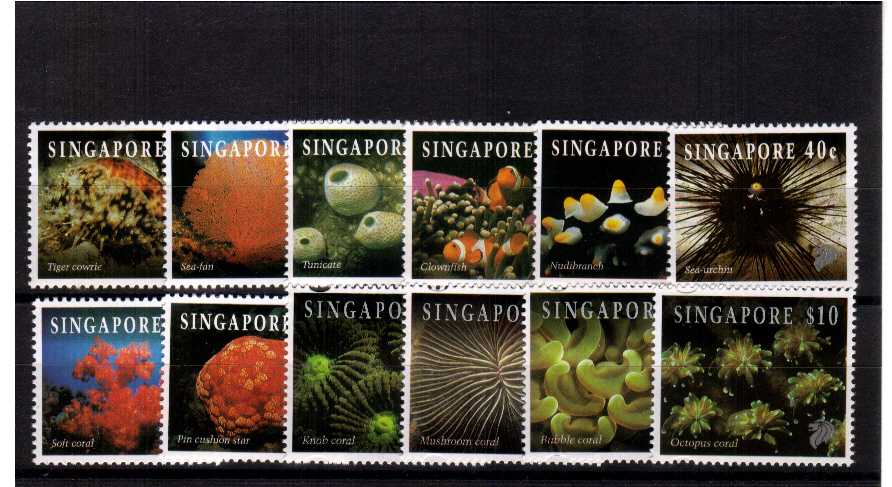 superb unmounted mint set of 12