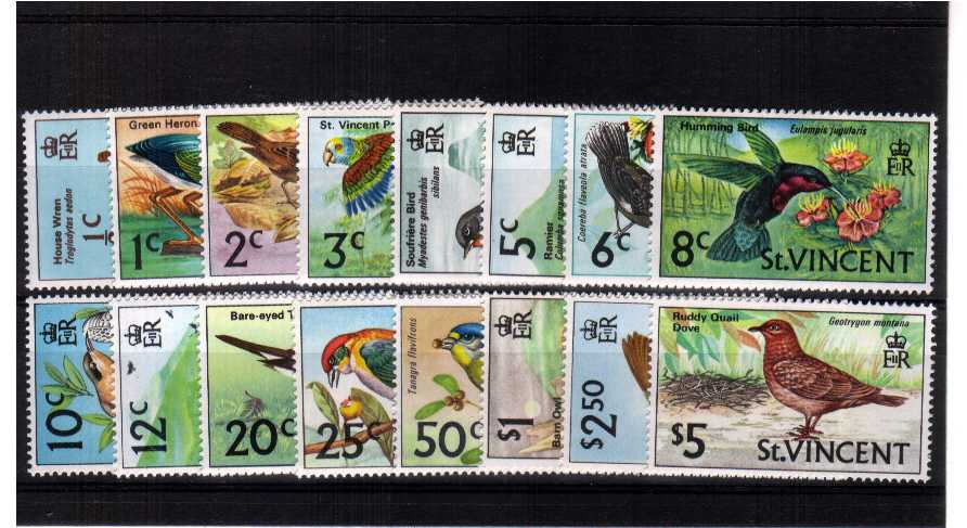 Superb unmounted mint set of sixteen.