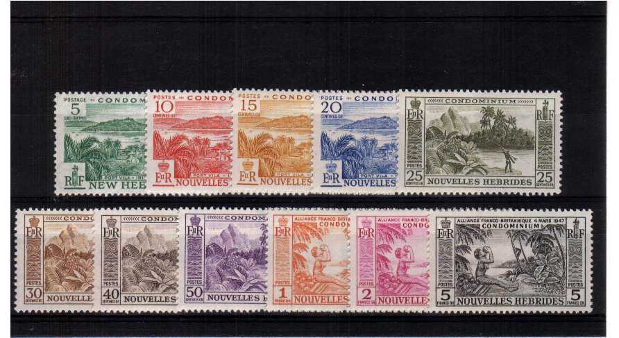 A superb unmounted mint set of thirteen.<br/><b>ZQT</b>