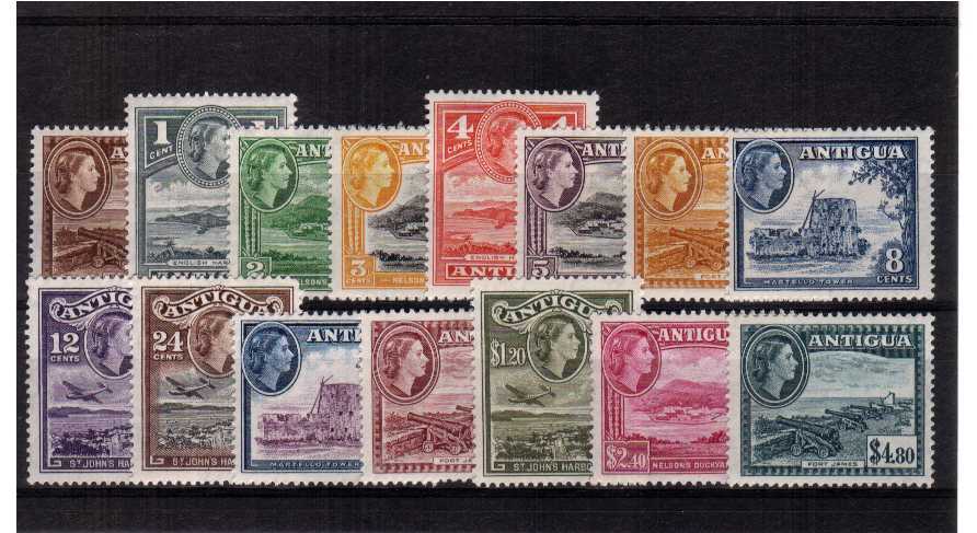 Superb unmounted mint set of fifteen.