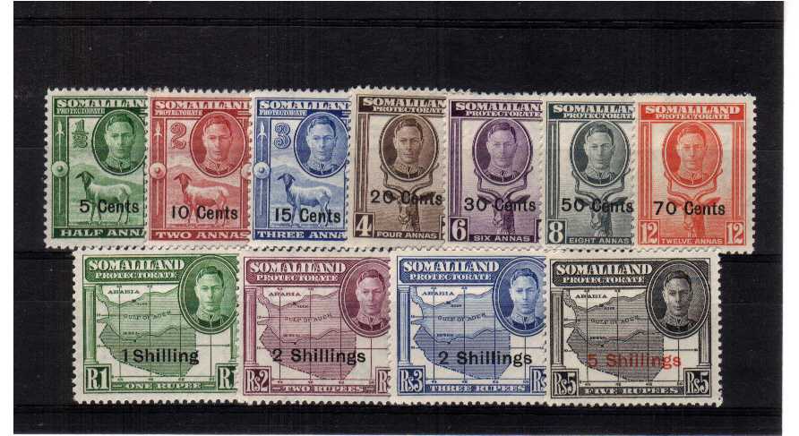 A superb unmounted mint set of eleven.<br/><b>ZKG</b>