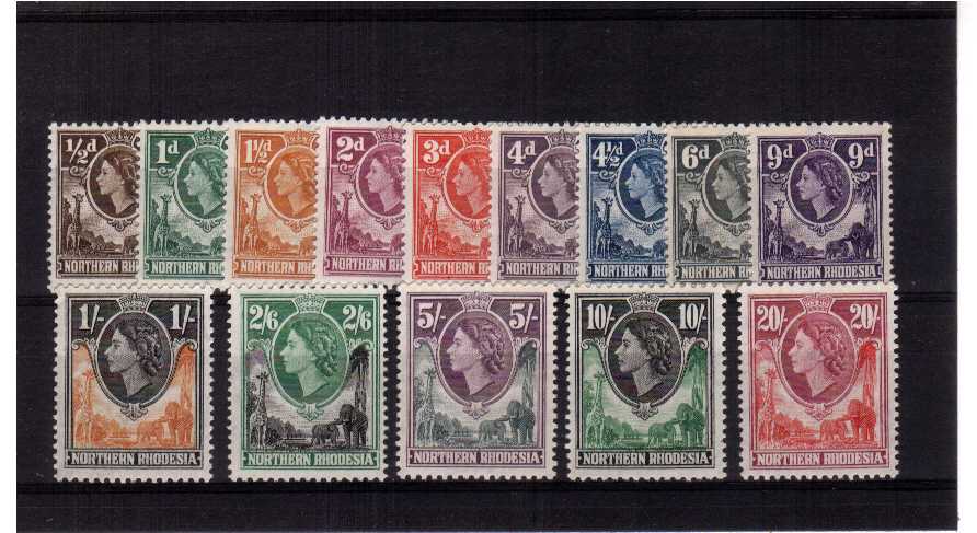 Superb unmounted mint set of fourteen.<br/><b>QQF</b>