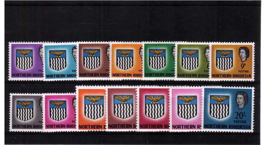 Superb unmounted mint set of fourteen.<br/><b>ZQT</b>