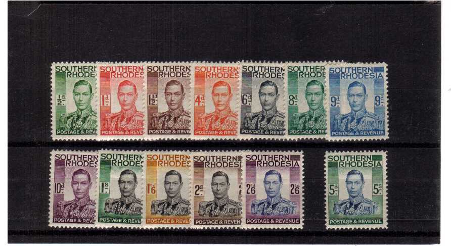 A fine lightly mounted mint set of thirteen.<br/><b>QQL</b>