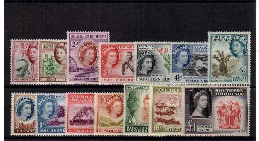 A superb unmounted mint set of fourteen.<br/><b>QQM</b>