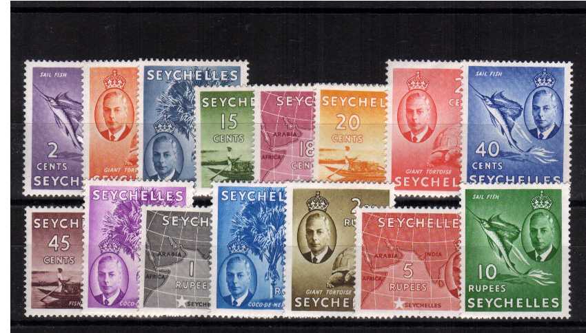 Set of fifteen superb lightly mounted mint.<br/><b>QDX</b>