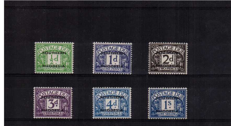 Superb unmounted mint set of six.<br/><b>UEU</b>