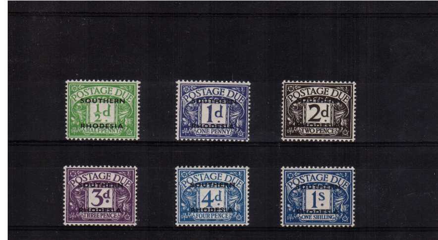 Superb unmounted mint set of six.<br/><b>UEU</b>