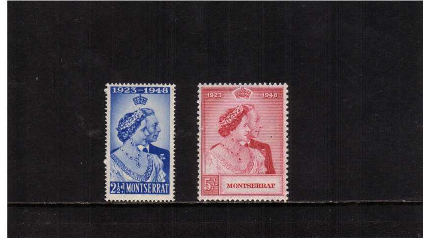 The 1948 Royal Silver Wedding set of two superb unmounted mint.<br/><b>SEARCH CODE: 1948RSW</b><br/><b>BBQ</b>