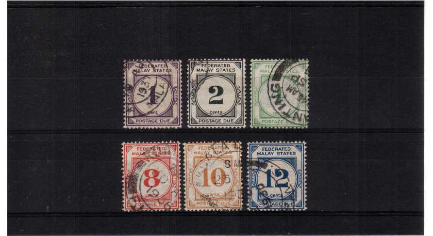 A superb fine used set of six