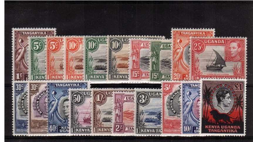 A good lightly mounted mint set of twenty.