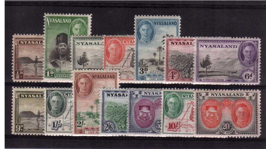 a Superb unmounted Mint set of fourteen.<br/><b>QQF</b>