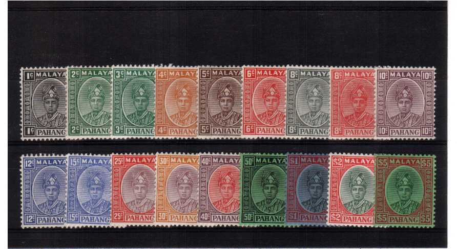 A fine very lightly mounted mint set of eighteen. Lovely set. SG Cat 190<br><b>XZX</b>