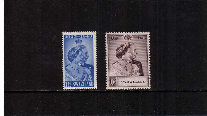 The 1948 Royal Silver Wedding set of two superb unmounted mint.<br/><b>SEARCH CODE: 1948RSW</b><br/><b>QNX</b>