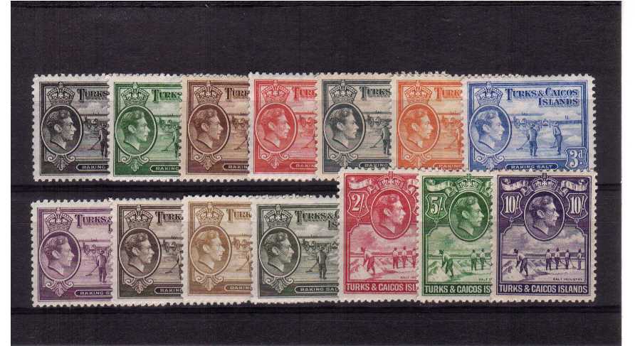 A superb unmounted mint set of fourteen.<br/><b>QEQ</b>