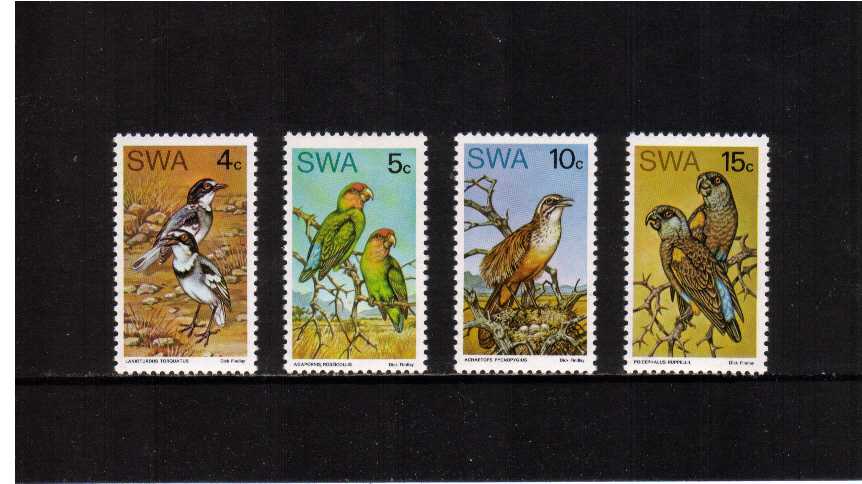 Rare Birds -  Superb unmounted mint set of four. Scarce Set.  SG Cat 24.75