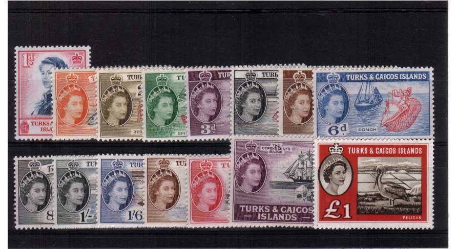 Superb unmounted mint set of fifteen.<br/><b>UEU</b>