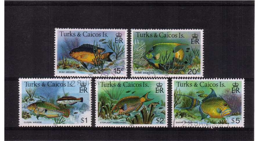 1983 imprint set of 5 superb fine used