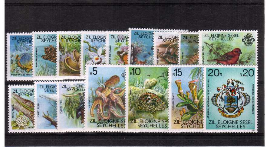 Superb unmounted mint set of sixteen.