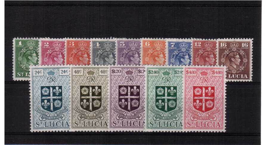 A fine mounted mint set of fourteen.<br/><b>QQL</b>