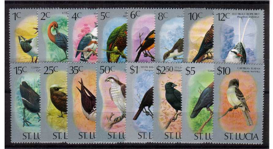 Superb unmounted mint set of sixteen.