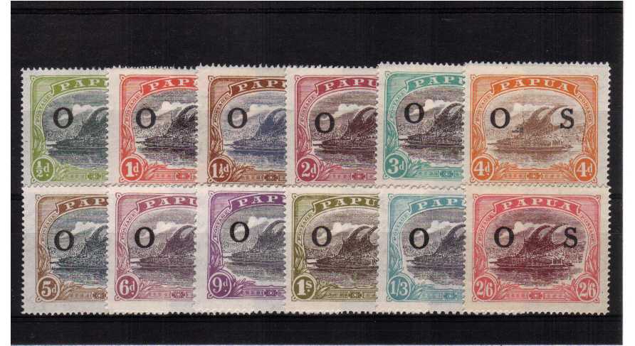 A fine mounted mint set of twelve.