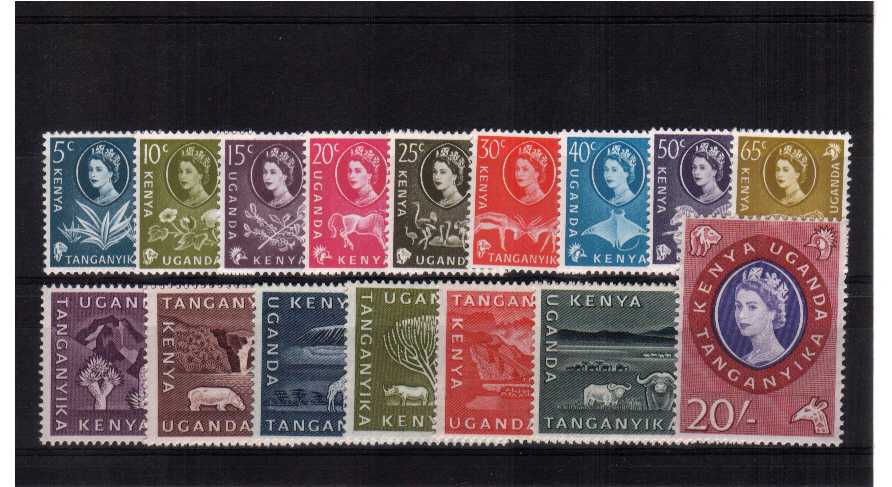 Superb unmounted mint set of sixteen.<br/><b>ZBZ</b>