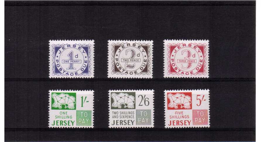 A superb unmounted mint set of six.