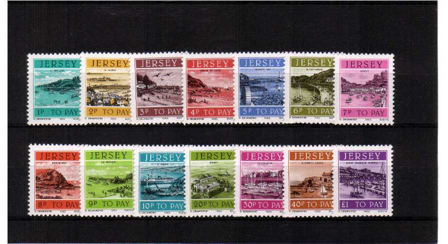 A superb unmounted mint set of fourteen.