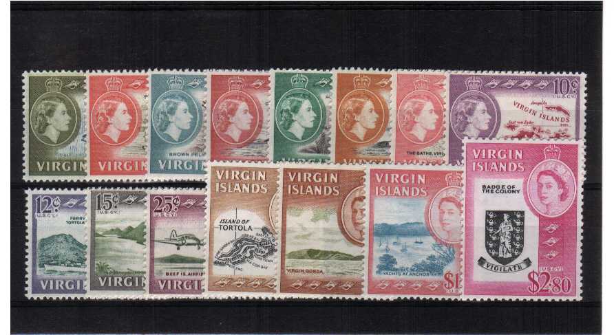 Superb unmounted mint set of fifteen.<br/><b>QQH</b>