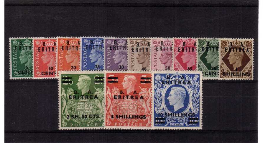 Superb unmounted mint set of thirteen. <br/><b>QQU.</b>