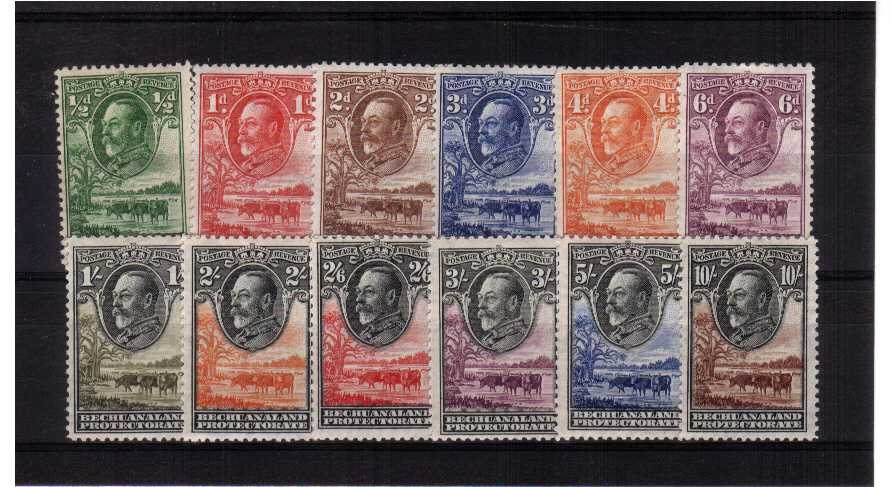 A fine very lightly mounted mint set of twelve. SG Cat 500<br/><b>QMQ.</b>