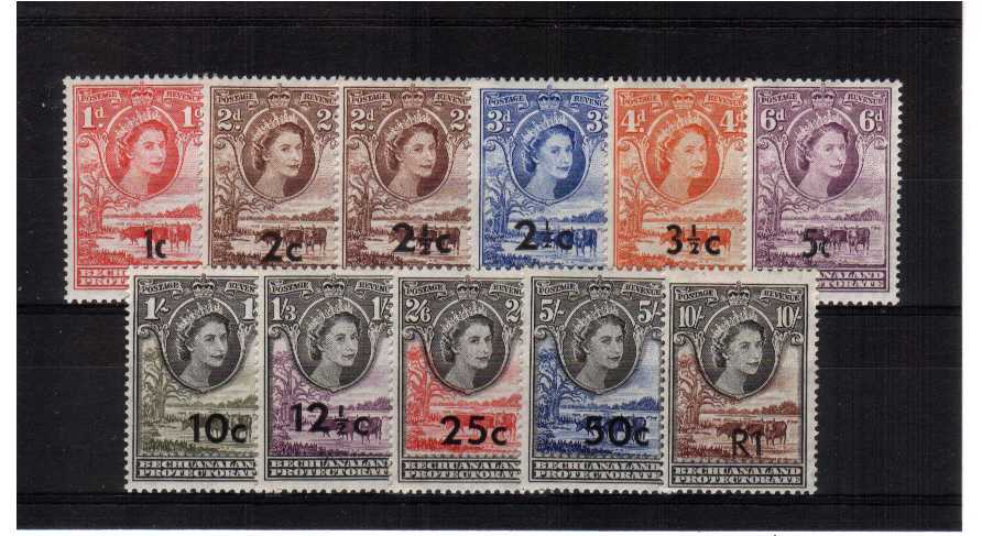 A superb unmounted mint set of eleven.<br><b>BBM</b>