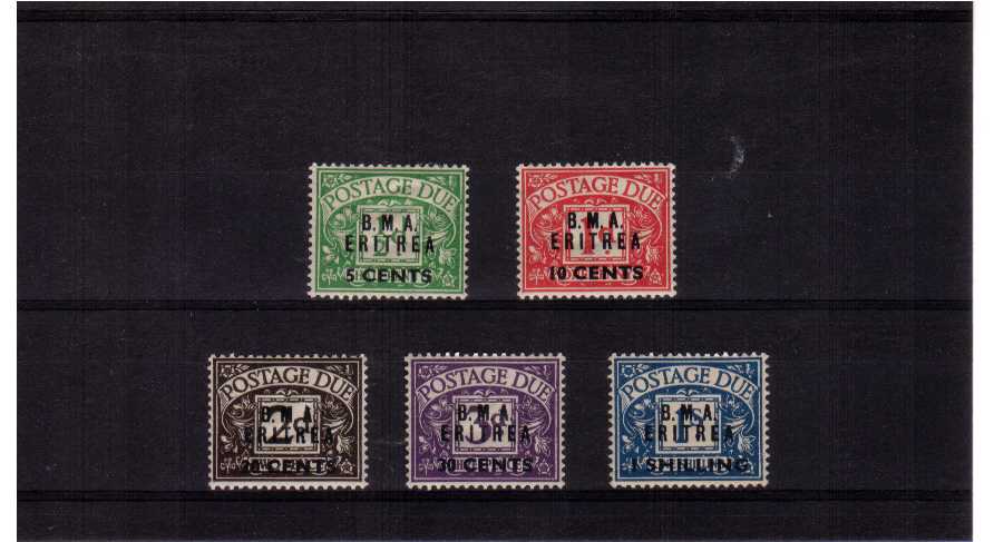 A fine lightly mounted mint set of five.<br/><b>ZKB</b>