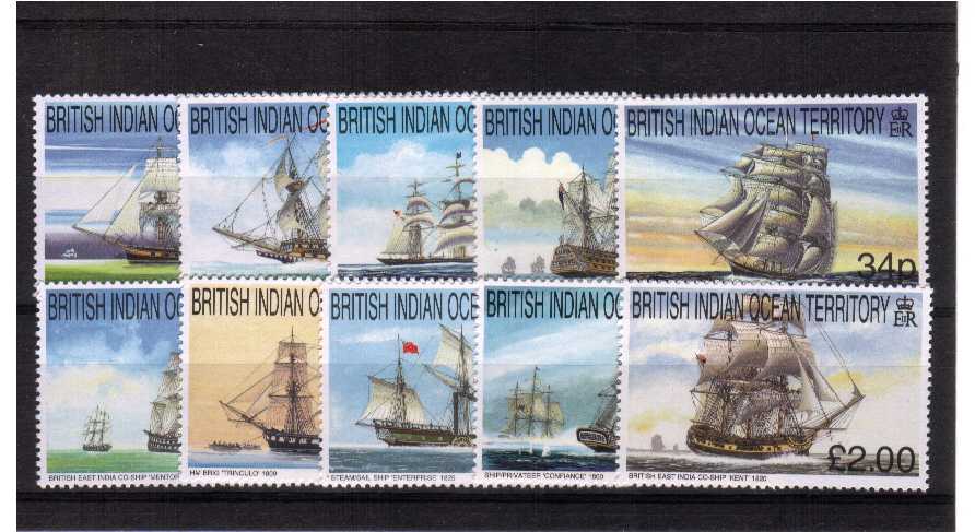 A superb unmounted mint set of ten